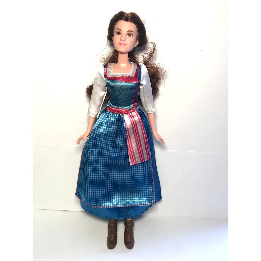 Disney Beauty And The Beast Live Action Belle Doll Hasbro Village Dress